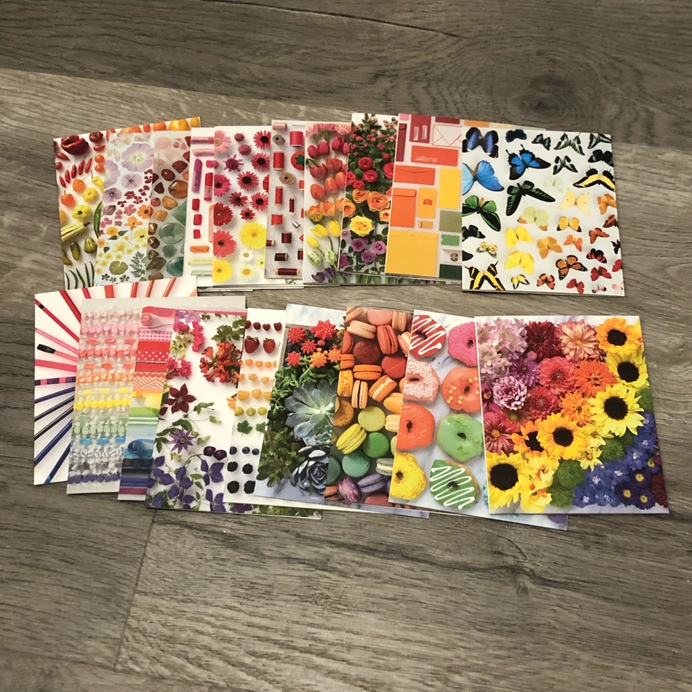 Colorful note cards - Picture 2 of 4
